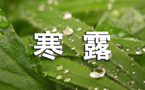 寒露节气的含义
