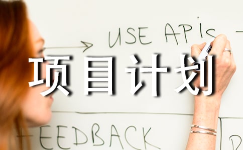 精选项目计划范文集合6篇