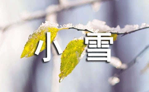 发小雪节气的文案4篇