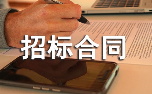 项目招标合同模版